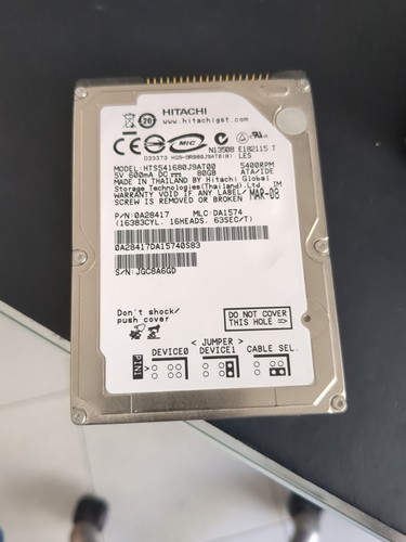 Hard disk usato ide 80gb - ide,