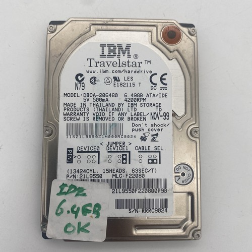 Ibm travelstar gb ide - travelstar,