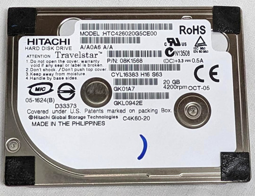 Hitachi travelstar - hitachi,