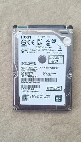 Hard disk hgst - hgst, 2.5