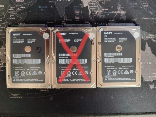 Lotto hard disk 1tb - n.2,