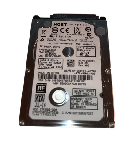 Hard disk hts725032a7e630 hgst - hard,