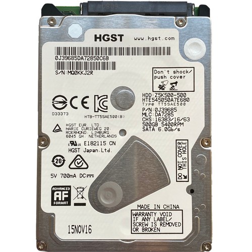 Hgst 500 hte545050a7e680 - hgst,