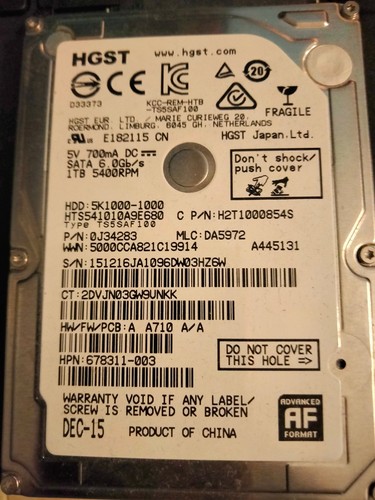Hard disk ssd 1 - ssd,