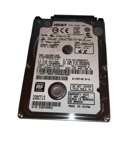 Hard disk hts545032a7e380 hgst - hard,
