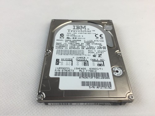 Ibm travelstar dara 206000 - ibm,