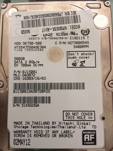 Hard disk hgst - hard,