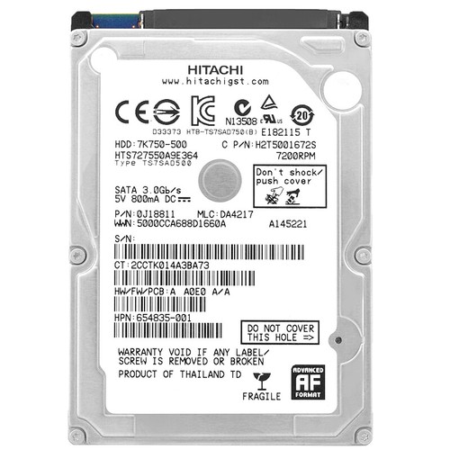 Hard disk interno hitachi - hard,
